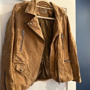 Blank NYC Tan Suede Jacket